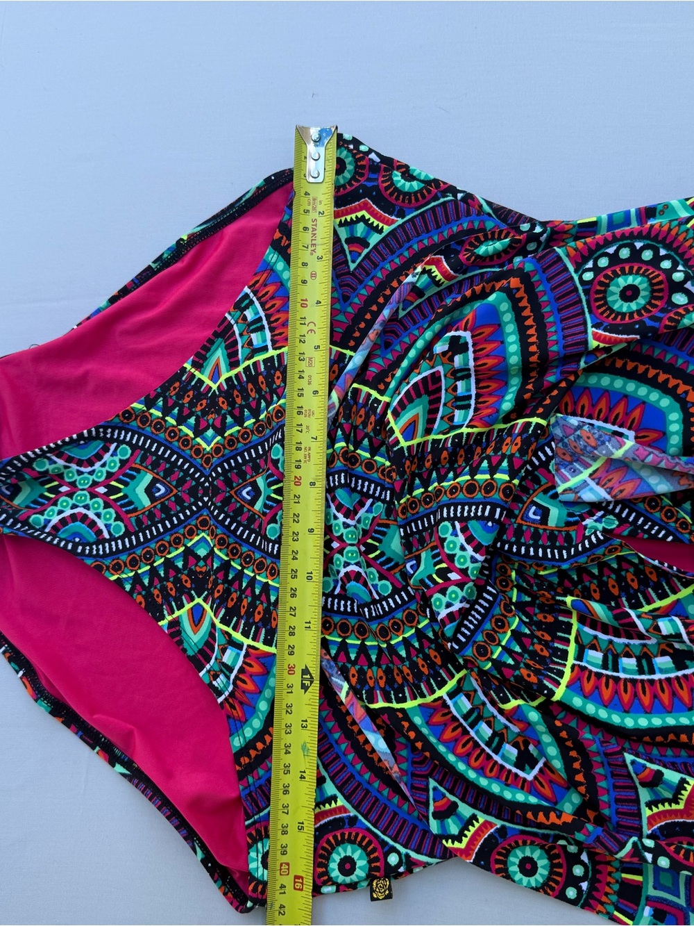 La Vie en Rose Women’s Multicolor Halter One-Piece Swimsuit - Picture 4 of 4